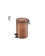 Χαρτοδοχείο 3lt Soft Closιng System Old Copper Mat Sanco Waste Bins 90689-M26