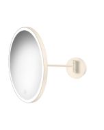 Καθρέπτης Led 5w Μεγεθυντικός Ø40x33εκ.IP44 220-240V Sanco Cosmetic Mirrors Beige Mat MRLED-405-M102