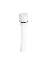 Σπιράλ Μπαταρίας Λουτρού 1,5m PVC Λευκό Ματ  LaTorre R11944-300