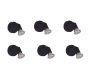 SE 140-B1 (x6) Saba Packet Black adjustable spotlight+ HOMELIGHTING 77-8840