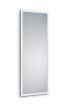 Καθρέπτης Επιτοίχιος Π66xY166x1,8cm MDF Λευκό Πλαίσιο Mirrors & More THEA 1110201