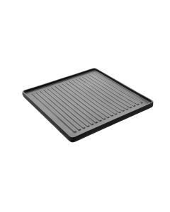 Πλάκα Ψησίματος 2 Όψεων Μαντεμένια 38x38cm Estia Home Art Iron 01-15213