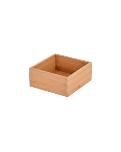 Κουτί Οργάνωσης Συρταριού 15x15x7cm Estia Home Art Bamboo Essentials 03-17545