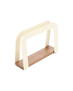 Χαρτοπετσετοθήκη Όρθια Μεταλλική Estia Home Art Allure Ivory 01-24789
