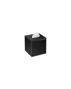 Θήκη Box για Χαρτομάνδηλα Επικαθήμενη-Επίτοιχη W13xD13xH13cm Aishi 304 Sanco Tissue Dispensers Black Mat 0106-M116