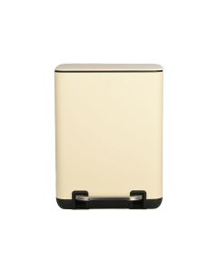 Χαρτοδοχείο Μπάνιου 6lt Soft Close Estia Home Art Cubic Ivory 02-20989