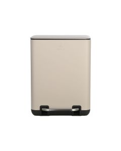 Χαρτοδοχείο Μπάνιου 6lt Soft Close Estia Home Art Cubic Taupe 02-20972