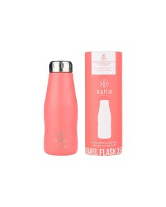Θερμός 350ml Travel Flask Εstia Home Art Save The Aegean Fusion Coral 01-22327
