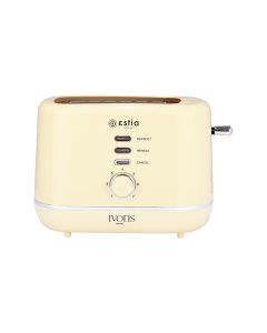 Φρυγανιέρα 850w 2 Θέσεων με 7 Επίπεδα Ψησίματος Estia Home Art Ivoris 06-20880