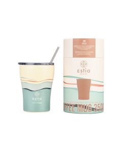 Θερμός Coffee Mug 350ml Estia Home Art Save the Aegean Ecozen Horizon 01-23041