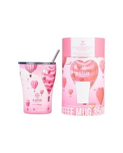 Θερμός Coffee Mug 350ml Estia Home Art Save the Aegean Love Ascend 01-23102
