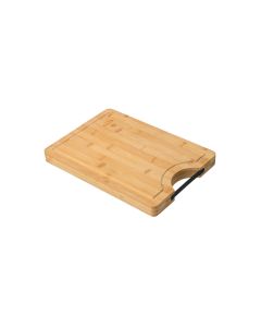 Επιφάνεια Κοπής 33x25cm με Μεταλλική Λαβή Estia Home Art Bamboo Essentials 01-18429