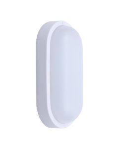 ΦΩΤΙΣΤΙΚΟ ΤΟΙΧΟΥ ΟΒΑΛ LED 12W 160X90X51 12/24V AC/DC 6500K IP54 ΛΕΥΚΟ PLUS ARTE ILLUMINA Eurolamp 145-20040