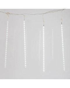 ΣΕΙΡΑ, 240 LED, 7V, ΜΕ 5 SNOWDROP 50cm, ΕΠΕΚΤΑΣΗ ΕΩΣ 3, ΜΕ ΜΕΤΑΣΧΗΜΑΤΙΣΤΗ, ΛΕΥΚΟ LED, ΠΡΟΕΚΤΑΣΗ ΠΑΡΟΧΗΣ 5m, IP44 Eurolamp 600-11432