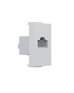 MODYS ΠΡΙΖΑ ΔΙΚΤΥΟΥ ΙΒΟΥΑΡ 1 ΣΤ. RJ45 CAT.6 ΜΕ ΘΩΡΑΚΙΣΗ IP20 ACA 10101312231