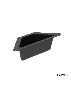 Μπωλ Γωνιακό Schock Αnthracite Matt  629733
