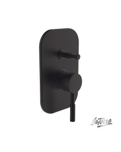 Μίκτης Εντοιχισμού 2 Εξόδων, Τech La Torre Black Matt  12050R-400