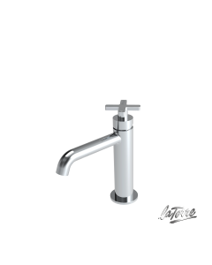 Μπαταρία Νιπτήρα με Βαλβίδα Clic-Clac Εlle Cross La Torre Chrome  38004-100