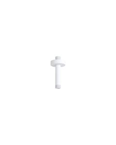 Βραχίονας Οροφής Στρογγυλός 10εκ., Eurorama White Matt  R50813-300