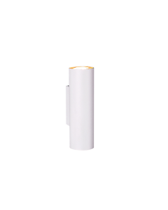 Marley Μοντέρνο Φωτιστικό Τοίχου με Ντουί GU10 σε Λευκό Χρώμα Πλάτους 18cm Trio Lighting 212400201