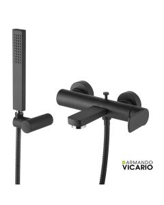 Μπαταρία Λουτρού Glam Vicario Black Matt  610100-400