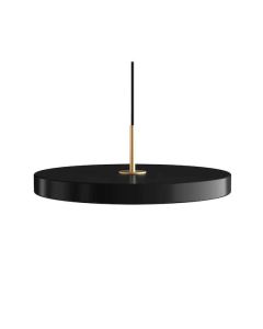 Φωτιστικό Κρεμαστό Led 16w 3000K 1300lm 43x14cm Black-Brass Umage Asteria 2182