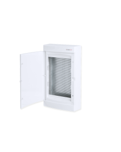 SURFACE MOUNTING ENCLOSURE FOR IT, WHITE DOOR- 3 ROWS IP40 485X287X112mm ACA 282N36CWIT