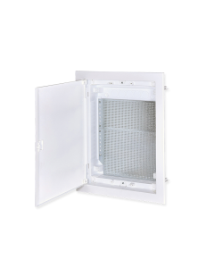 FLUSH MOUNTING ENCLOSURE FOR IT EQUIPMENT - 2 ROWS, WHITE DOOR IP30 IN63A 442X346X92mm ACA 282U24FSWIT