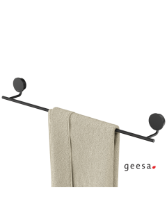 Πετσετοκρεμάστρα 60 cm Επιτοίχια Geesa Opal Black Matt 7207/60-400