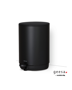 Χαρτοδοχείο Επιδαπέδιο 5l Geesa Black Matt  800063-400