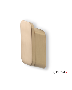 Άγκιστρο μπάνιου μονό medium Shift Geesa Brushed Gold  9967-201