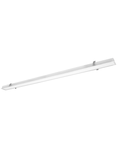 Γραμμικό Φωτιστικό Χωνευτό Trimless 220-240V On-Off 180 εκ. Led 80w 7100lm 4000K Αλουμίνιο Λευκό Viokef Station Recessed 3911-0415-4-W-N