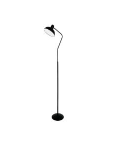 InLight Επιδαπέδιο φωτιστικό από μαύρο μέταλλο 1XE27 D:150cm 45029-Black