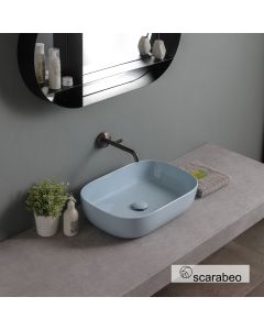 Νιπτήρας Πορσελάνης Glam 56x39 Scarabeo Air Glossy  1804-620