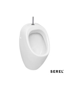 Oυρητήριο Orkide παροχή πάνω και σιφών, SEREL White  0139U-300