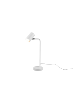 Marley Επιτραπέζιο Διακοσμητικό Φωτιστικό με Ντουί για Λαμπτήρα GU10 Retro 45cm σε Λευκό Χρώμα Trio Lighting 512400131