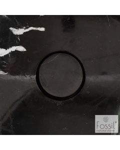 Κάλυμμα Βαλβίδας Νιπτήρα Fossil Marquina Nero TPD01-400