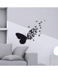 Butterflies Silhouettes αυτοκόλλητα τοίχου βινυλίου M Ango 54110