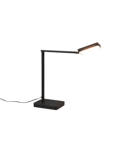 Pavia Φωτιστικό Γραφείου LED με Σπαστό Βραχίονα σε Μαύρο Χρώμα Trio Lighting 570310132