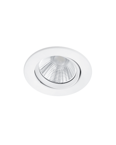 Σποτ Χωνευτό Στρογγυλό Λευκό Ματ 8xH5cm Led 5,5w 3000K 345lm Trio Lighting Pamir 650510131