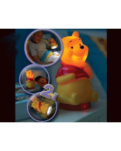 Winnie Pooh κομοδίνου και φακός LED Ango 65102