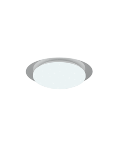 Πλαφονιέρα Οροφής Ø35cm IP44 Μέταλλο Λευκό LED 12w 4000K 1200lm Trio Lighting 680213500