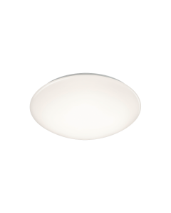 Paolo Κλασική Πλαστική Πλαφονιέρα Οροφής με Ενσωματωμένο LED σε Λευκό χρώμα 37cm Trio Lighting 686014001
