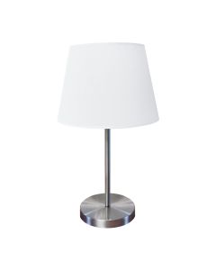 LMP-411/002 DORA TABLE LAMP SATIN NICKEL Δ5 HOMELIGHTING 77-2123