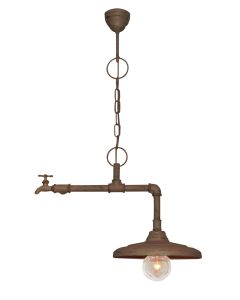 HL-520-1 PIPES BEIGE PENDANT 1Φ HOMELIGHTING 77-2250