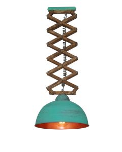 HL-250-38P UP-DOWN RELIEF BROWN CEMENT COPPER HOMELIGHTING 77-3095