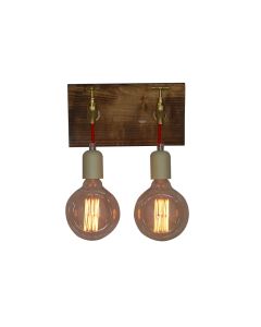 HL-079-2W HIKARI WALL LAMP BROWN RUSTY HOMELIGHTING 77-3118