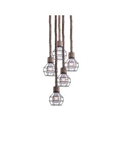 GRENADE-5 ROPE & BLACK PENDANT Z3+ HOMELIGHTING 77-3685