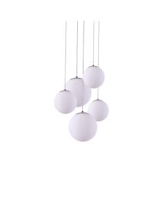 SE1520-5 ALESSIA OPAL GLASS 3 Φ15 & 2 Φ20+ HOMELIGHTING 77-3715