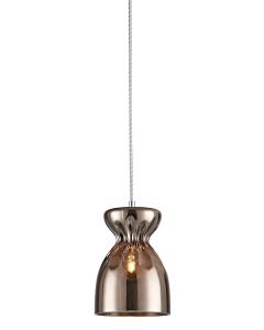 SE4314-01-CP DOMENICO PENDANT COPPER GLASS Γ4 HOMELIGHTING 77-3716